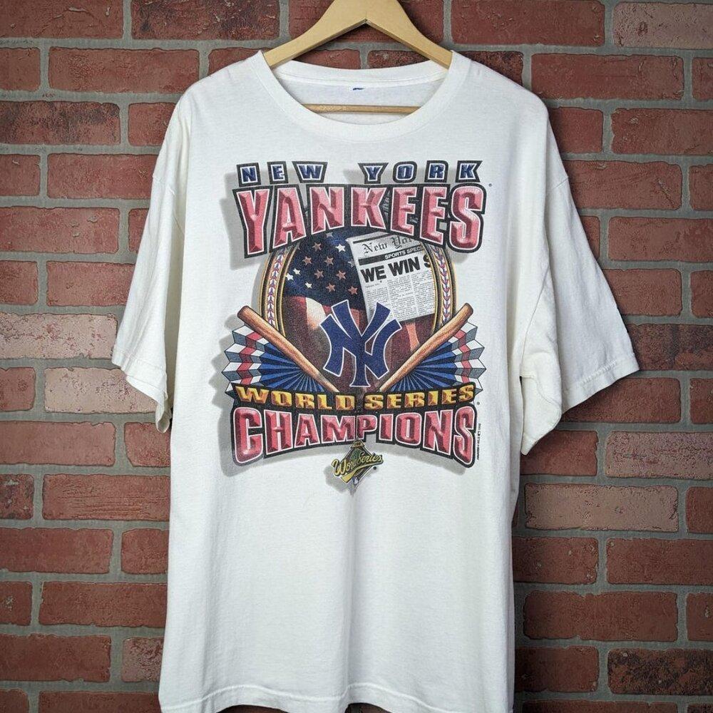90S Mlb New York Yankees Baseball Sports Tee Shirt Jk5656